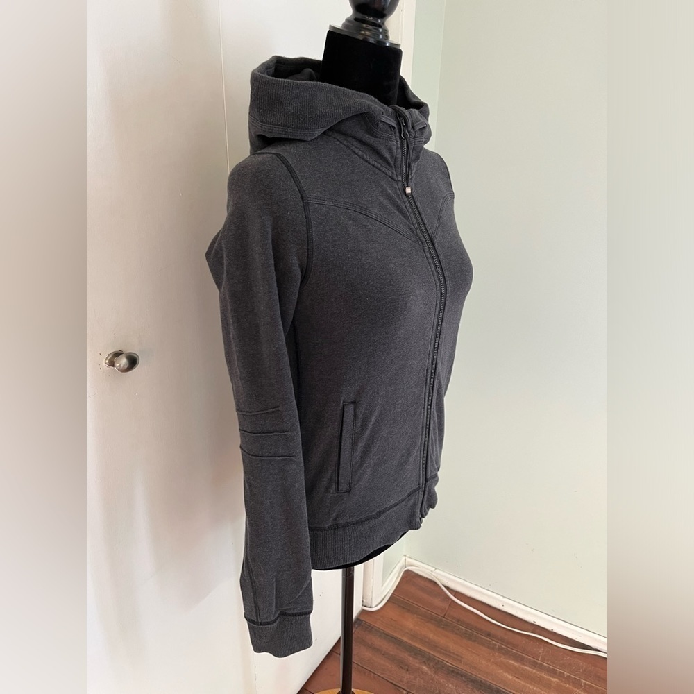 Lululemon Bliss Break Hoodie - Heathered Black / Black - Picture 5 of 11
